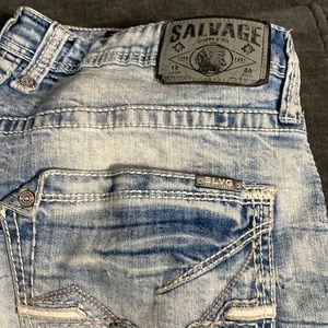 Salvage mens jeans 36 waist 34 length